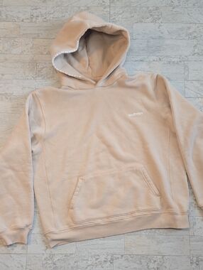Madhappy Classics Fleece Hoodie Size Large Beige